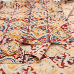 Made in India Cotton Kalamkari Printed Fabric -  Calico - nomura tailor