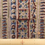 Made in India Cotton Kalamkari Printed Fabric - Calico - nomura tailor