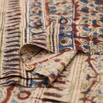Made in India Cotton Kalamkari Printed Fabric - Calico - nomura tailor