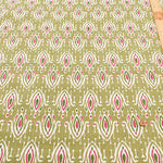 Made in India　Cotton Ethnic Multicolor Print Fabric - nomura tailor