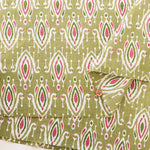 Made in India　Cotton Ethnic Multicolor Print Fabric - nomura tailor