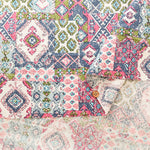 Made in India　Cotton Ethnic Multicolor  Print Fabric - nomura tailor
