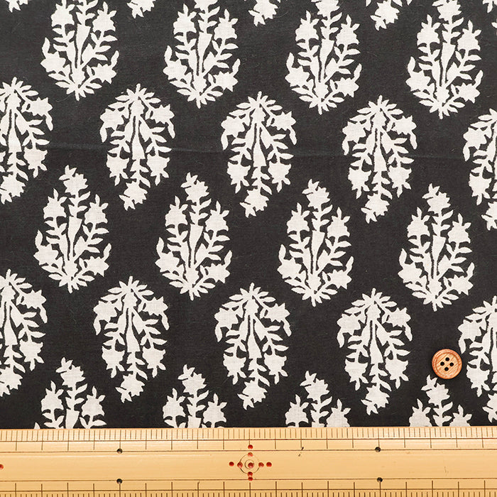 Made in India　Cotton Ethnic Multicolor  Print Fabric - nomura tailor