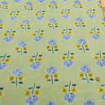 Made in India　Cotton Ethnic Multicolor  Print Fabric - nomura tailor