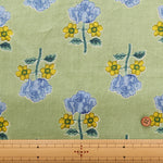 Made in India　Cotton Ethnic Multicolor  Print Fabric - nomura tailor