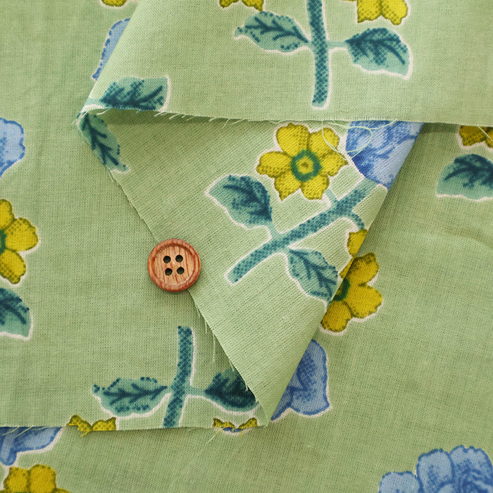 Made in India　Cotton Ethnic Multicolor  Print Fabric - nomura tailor