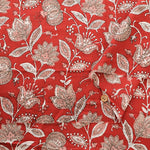 Made in India　Cotton Ethnic Multicolor  Print Fabric - nomura tailor