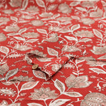Made in India　Cotton Ethnic Multicolor  Print Fabric - nomura tailor