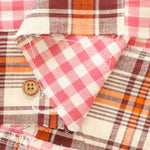 Made in India Cotton Patchwork Printed Fabric - Madras check - nomura tailor
