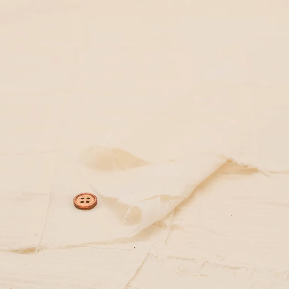 Made in India Cotton Voile Patchwork Fabri スクエア ミニ - nomura tailor
