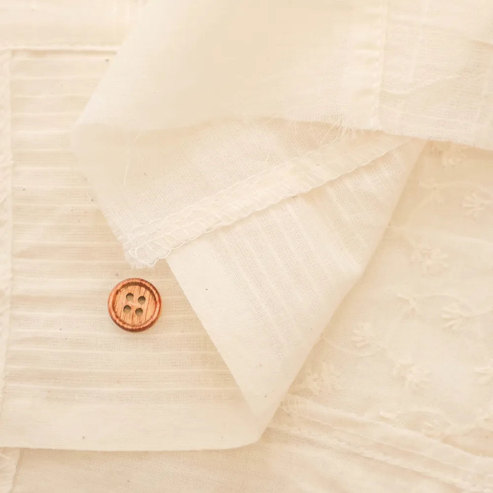 Made in India Cotton Voile Patchwork Fabri スクエア - nomura tailor
