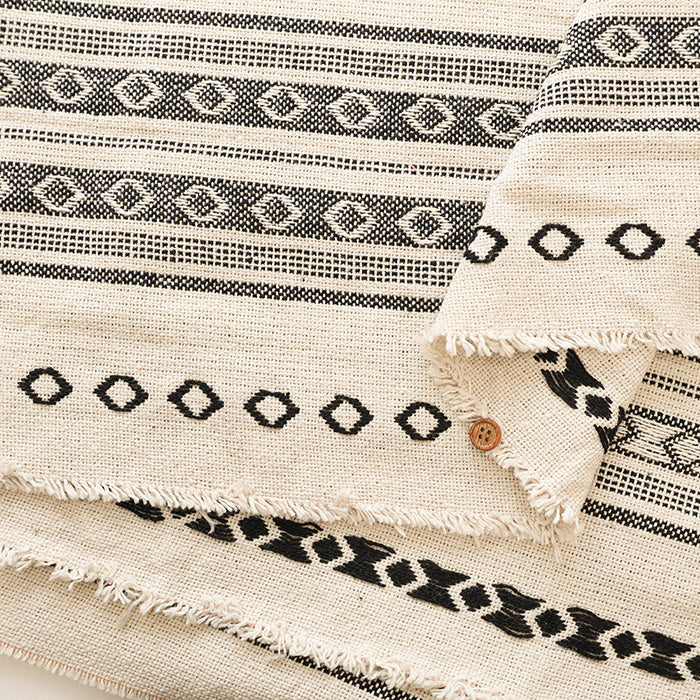 Made in India Made in India Cotton Mexican Dobby Fabric - nomura tailor
