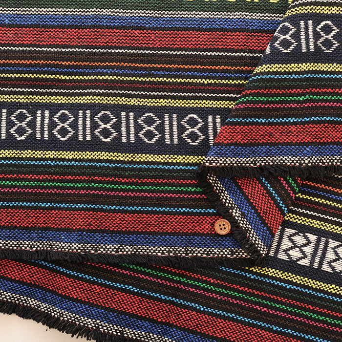 Made in India Made in India Cotton Mexican Dobby Fabric - nomura tailor