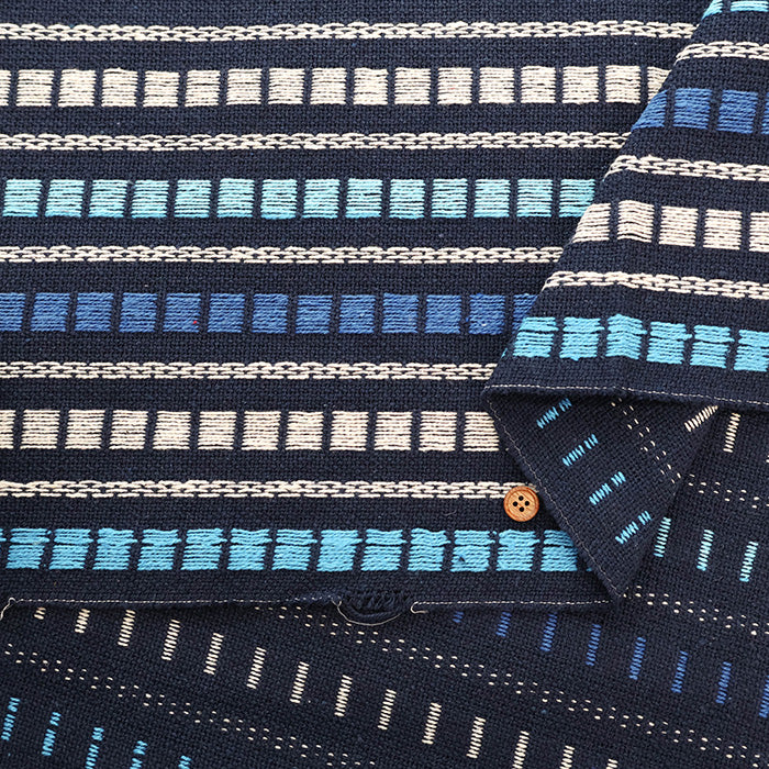 Made in India Made in India Cotton Mexican Dobby Fabric - nomura tailor