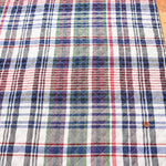 Indian Cotton Madras Check Quilt Fabric <Full Needle>. - nomura tailor