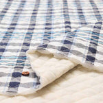 Indian Cotton Madras Check Quilt Fabric <Full Needle> - nomura tailor