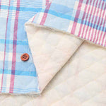 Indian Cotton Madras Check Quilt Fabric <Full Needle> - nomura tailor