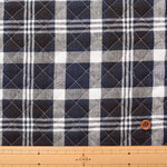 Indian Cotton Madras Check Quilt Fabric <Full Needle> - nomura tailor