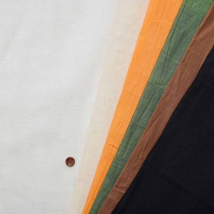 Indian cotton boiled fabric plain - nomura tailor