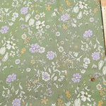 Cotton 60 Loan Printed Fabric Simple Flower - nomura tailor