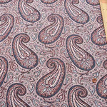 Cotton 40 Broadprint Fabric Paisley - nomura tailor