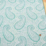 Cotton 40 Broadprint Fabric Paisley - nomura tailor