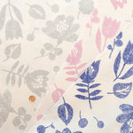 40"Cotton Broad Printed Fabric - Flower - nomura tailor