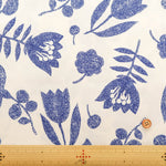 40"Cotton Broad Printed Fabric - Flower - nomura tailor