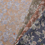 Water-repellent 190 nylon taffeta printed fabric Paisley - nomura tailor