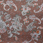 Water-repellent 190 nylon taffeta printed fabric Paisley - nomura tailor