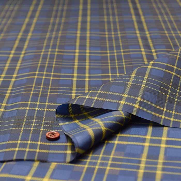 Water-repellent 190 nylon taffeta print fabric Tartan Check - nomura tailor