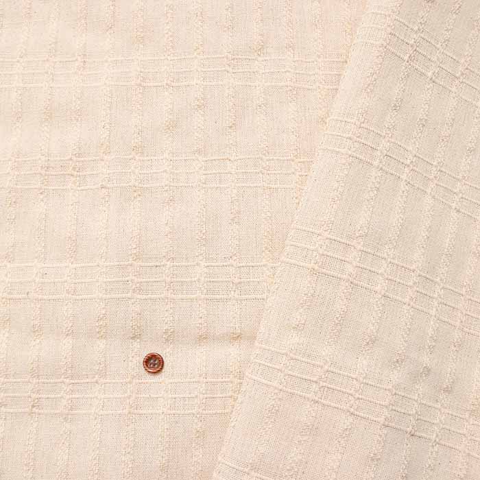 Indian cotton naturalby fabric - nomura tailor