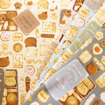 Cotton Oxford Printed Fabric - Cat Cookie Tin - nomura tailor