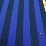 Cotton Oxford Printed Fabric LooPooL - Stripe - nomura tailor