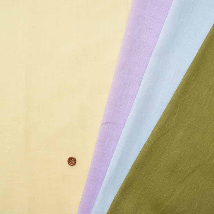 Cotton single gauze fabric plain - nomura tailor