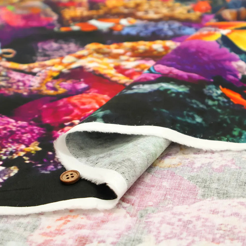 Made in China Cotton Sheeting Inkjet Printed Fabric - Under the Sea - nomura tailor