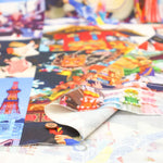 Made in China Cotton Sheeting Inkjet-printed Fabric - Japanese festivals - nomura tailor