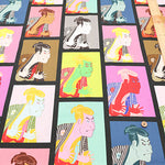 Made in China Cotton Muslin Inkjet-printed Fabric - Kabuki - nomura tailor