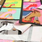 Made in China Cotton Muslin Inkjet-printed Fabric - Kabuki - nomura tailor