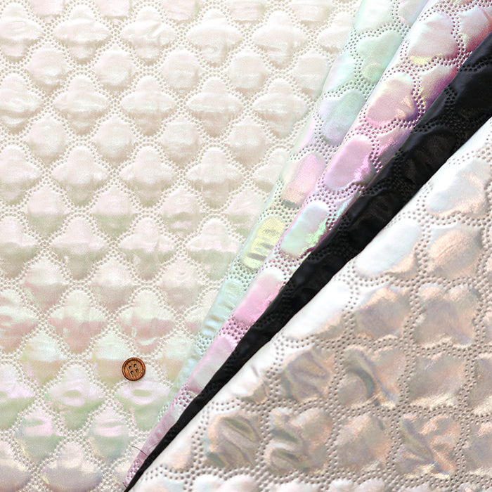 Polyester High-frequency Quilted Fabric - Moroccan - nomura tailor