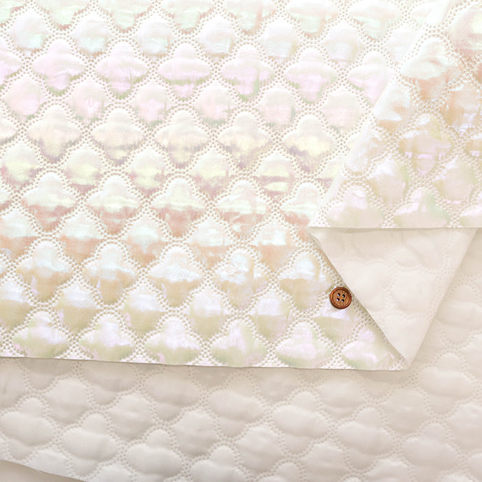 Polyester High-frequency Quilted Fabric - Moroccan - nomura tailor