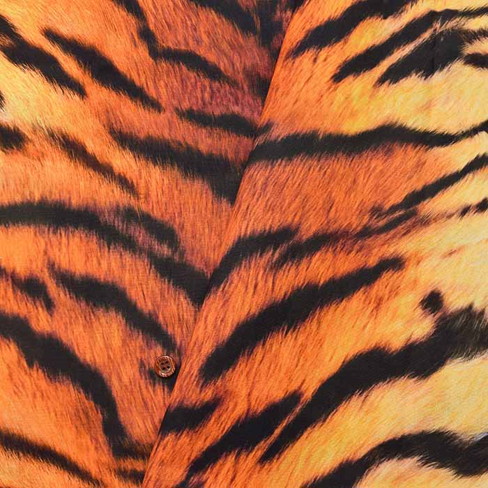 Cotton seating inkjet print fabric tiger - nomura tailor