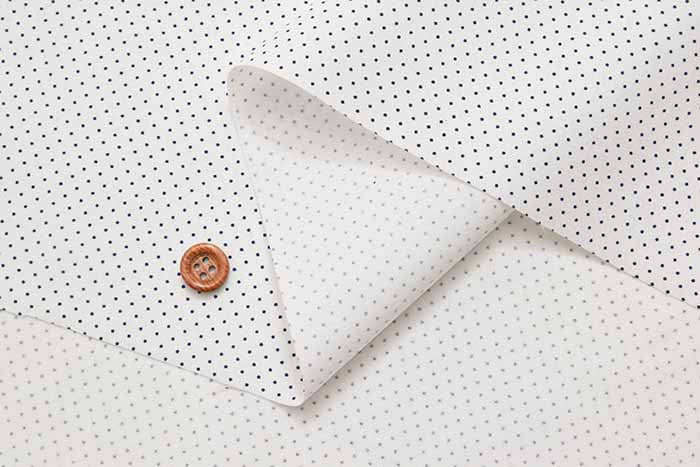 Cotton 205 Broadprint fabric Pindot - nomura tailor