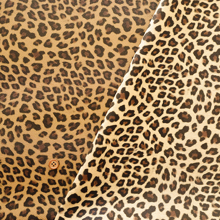 Made in China Leopard Leather Fabric - nomura tailor