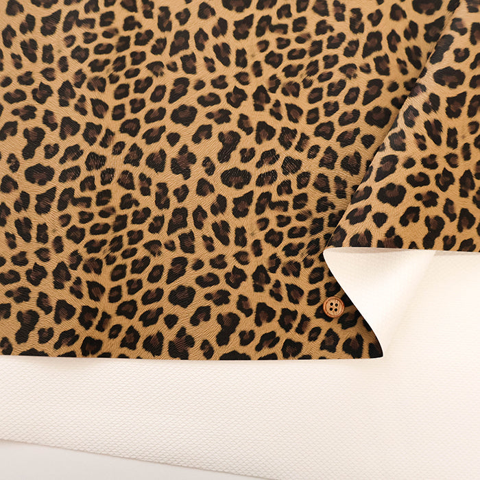Made in China Leopard Leather Fabric - nomura tailor