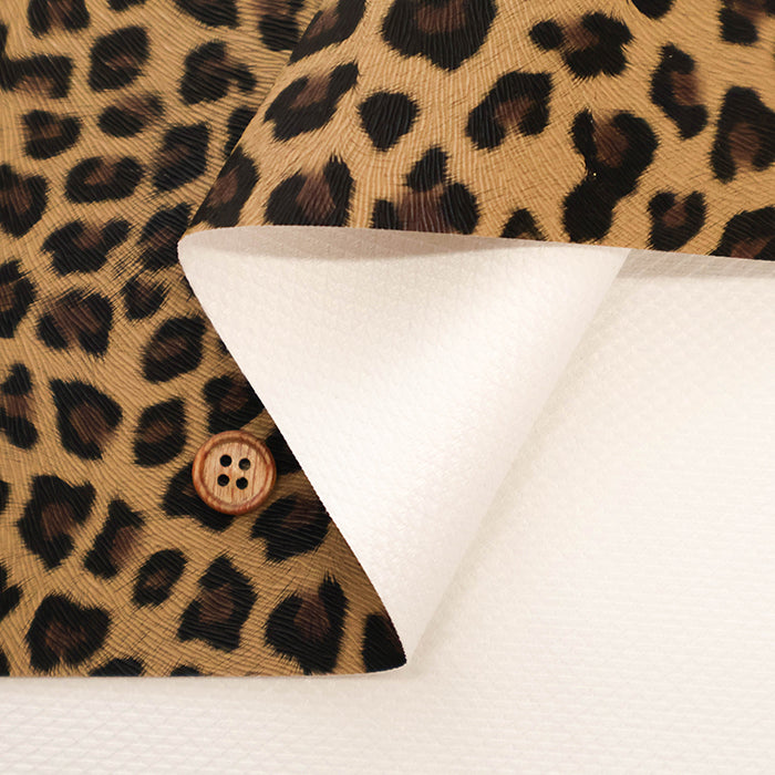 Made in China Leopard Leather Fabric - nomura tailor