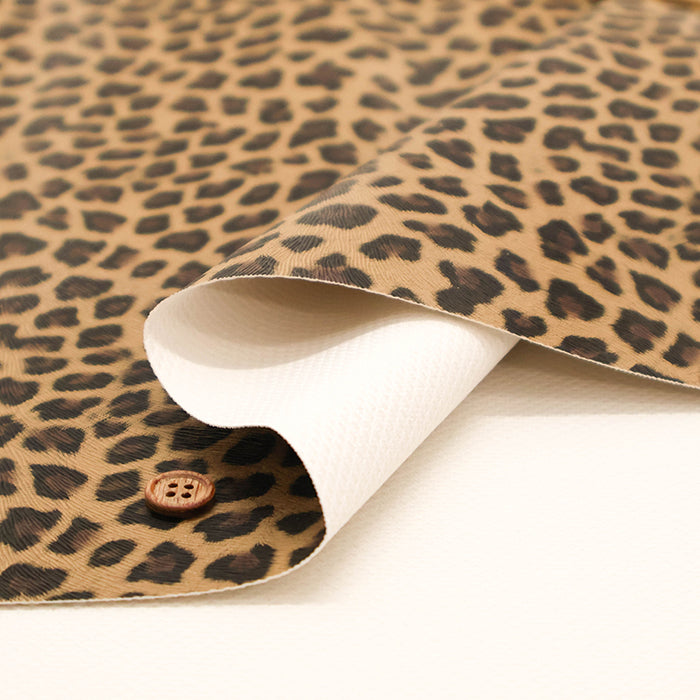 Made in China Leopard Leather Fabric - nomura tailor