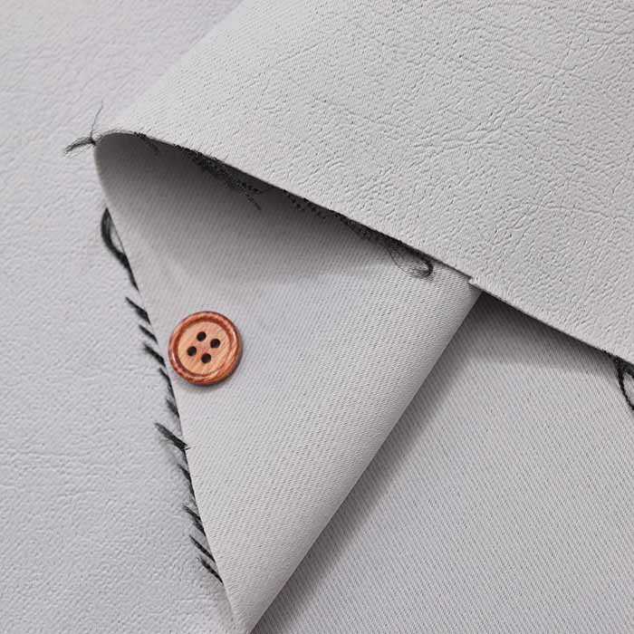 Leather-like satin fabric Mars - nomura tailor