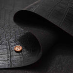 Embossed leather croc - nomura tailor