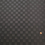 Embossed Faux Leather Fabric - Checkerboard - nomura tailor